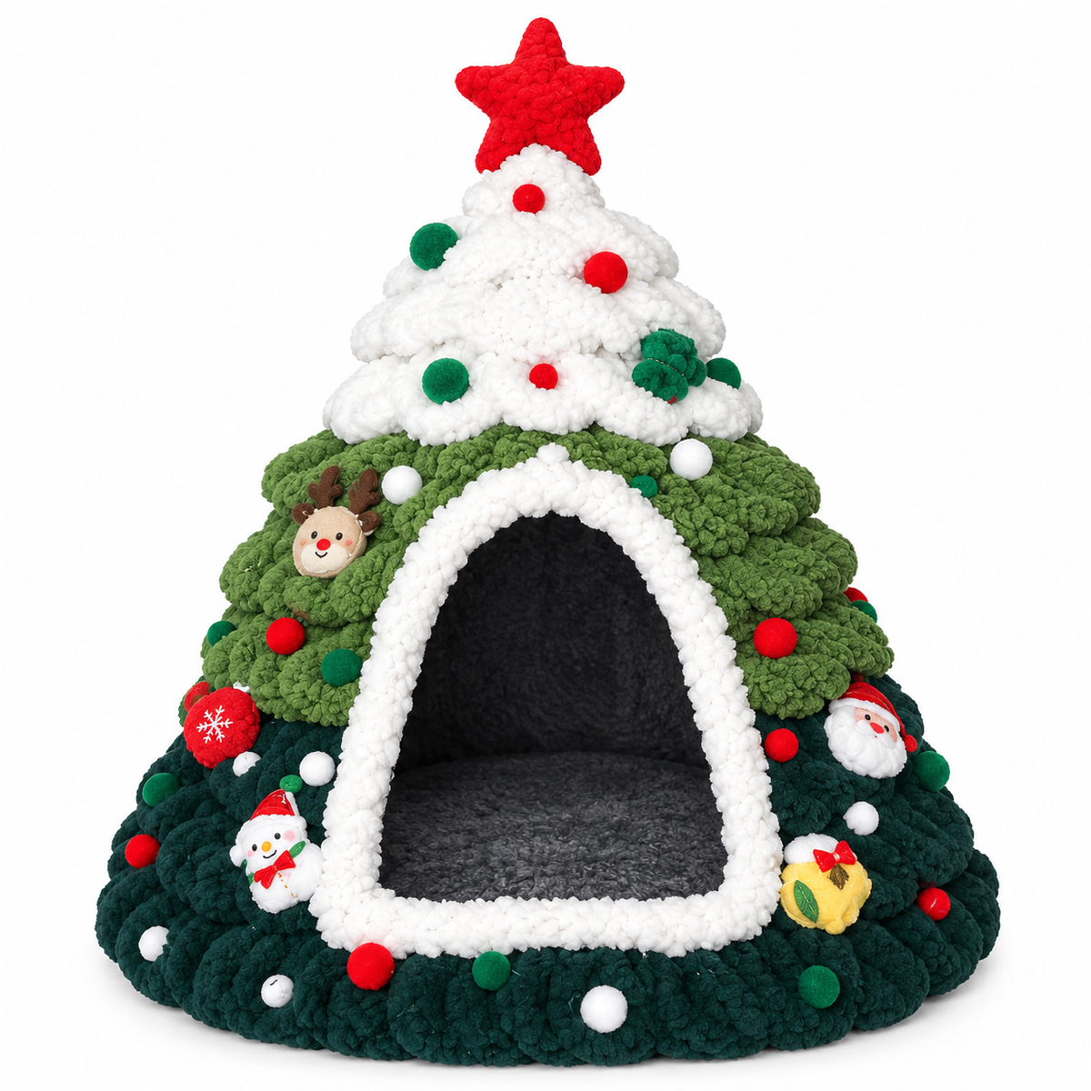 MerryTree™ Christmas Cat Bed